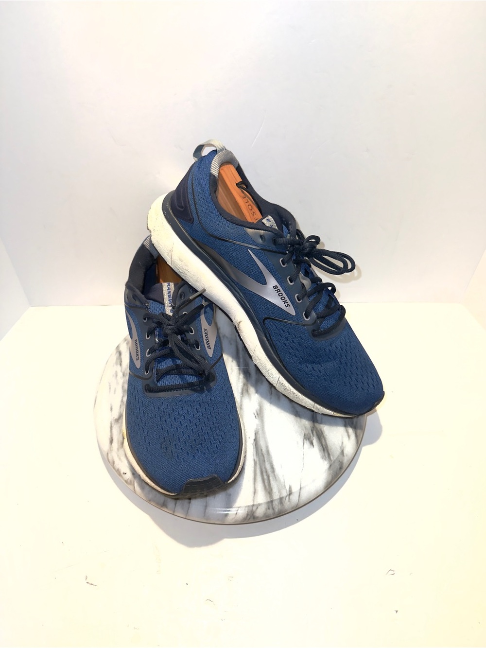 Brooks Transmit 3 Running Shoes 1103631D431 Men’s 12 Blue Gray Cushion Neutral